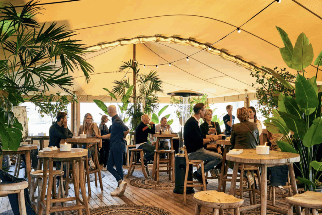 Zijwanden tent huren evenement