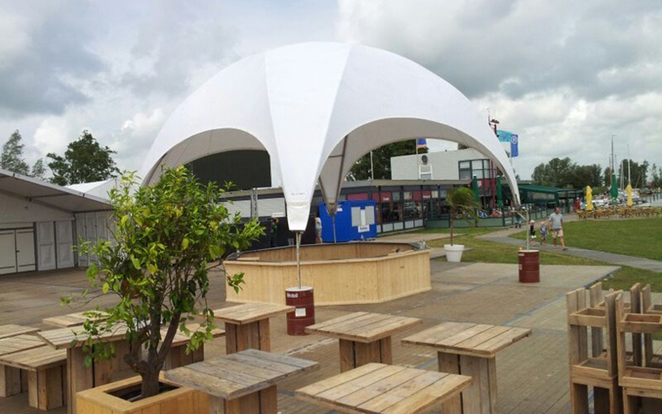 X-dome tent huren
