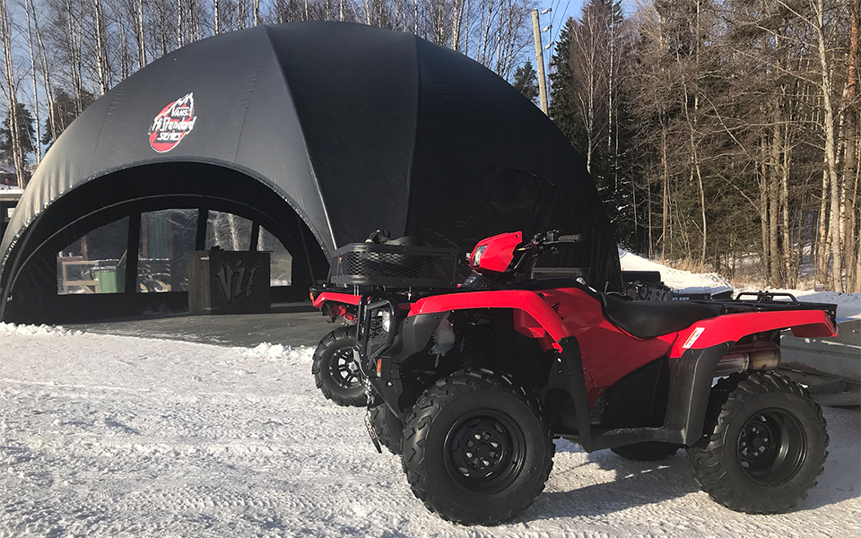 X-dome tent huren kopen